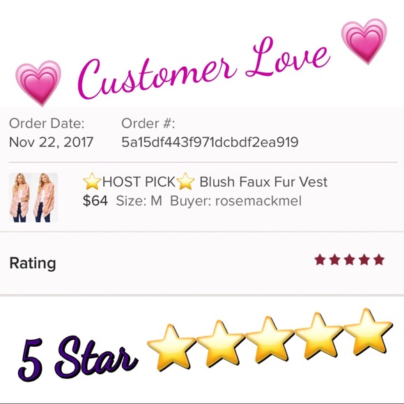 ⭐️HOST PICK⭐️ Pink Faux Fur Vest - Picture 7 of 8